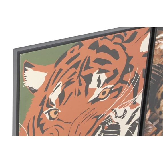Kép tigris, leopárd 52x2,7x72 cm 2 féle