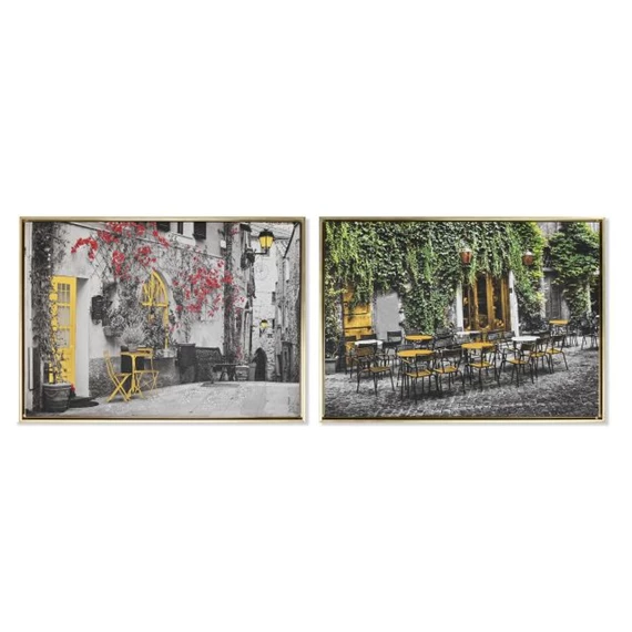 Kép utca, csillámos 73x3,5x53 cm 2 féle