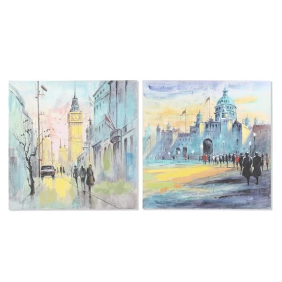 Kép város 100x3x100 cm 2 féle