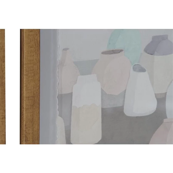 Kép vázák 30x3x30 cm 2 féle