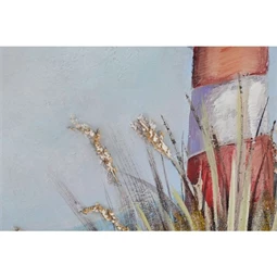 Kép világítótorony kézzel festett 140x3x70 cm 2 féle