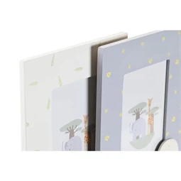 Képkeret elefántos 17x1,5x22 cm 2 féle