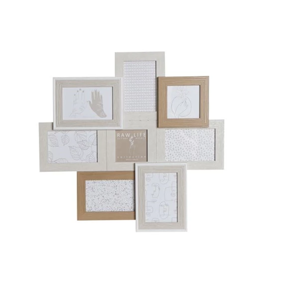 Képkeret többfotós 52,5x3x47,5 cm