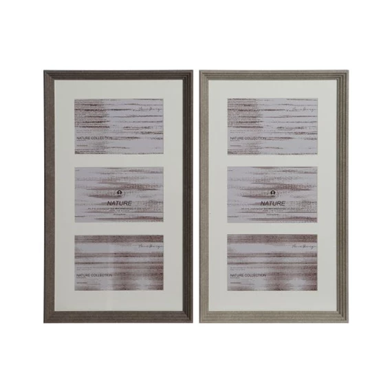 Képkeret többfotós 21x3x38 cm 2 féle