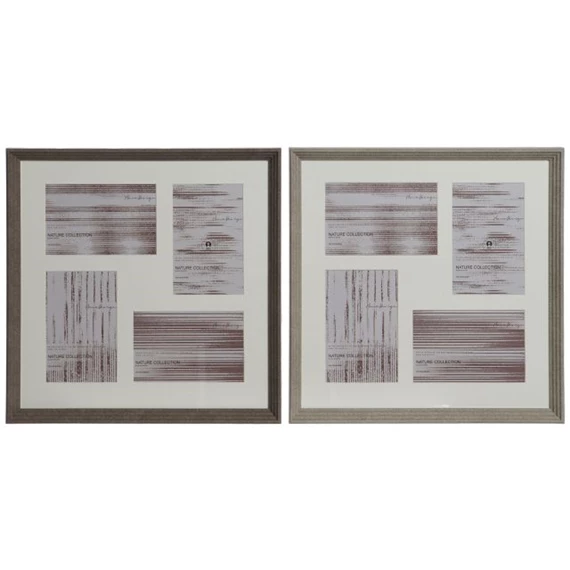 Képkeret többfotós 32x3x32 cm 2 féle