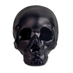 Persely, koponya 12x12,5x17,3 cm