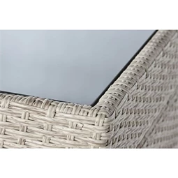 Kerti garnitúra szett 143x80x100 cm S/7