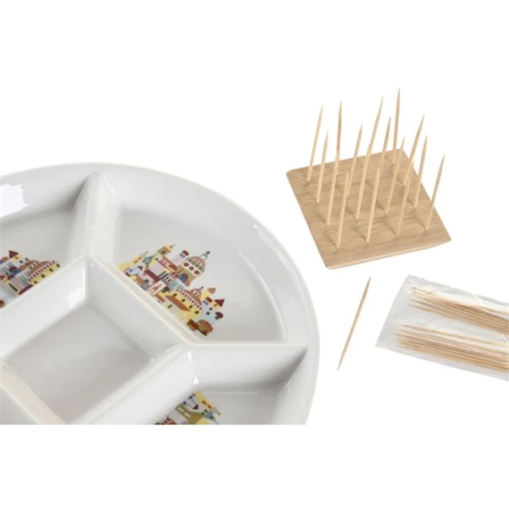 Kínáló előételhez 23,5x23,5x7 cm