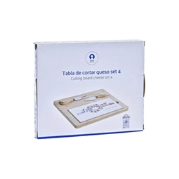 Kínáló szett előételhez 24,5x20x1,2 cm S/4