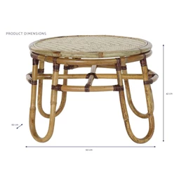 Kisasztal 60x60x42 cm
