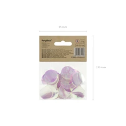 Konfetti körök irizáló 15 g