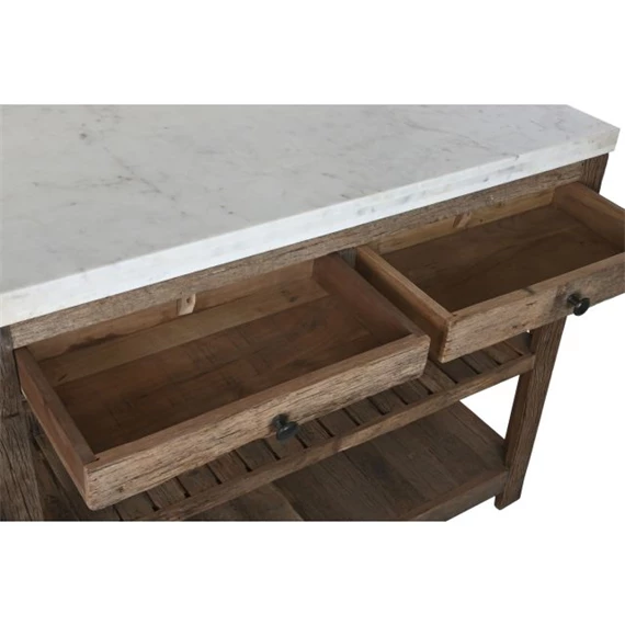 Konyhasziget 2 fiókkal 120x60x97 cm