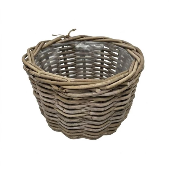 Kosár kerek bélelt 33x26 cm