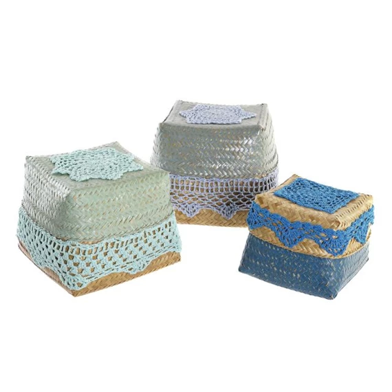 Kosár szett 22x27x27 cm S/3