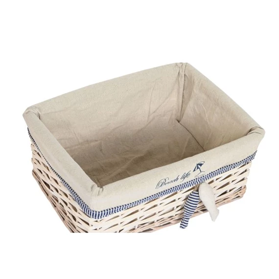 Kosár szett halas 47x35x56 cm S/5