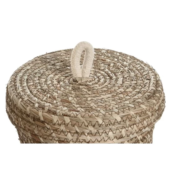 Kosár szett kötéllel 34x34x16 cm S/3