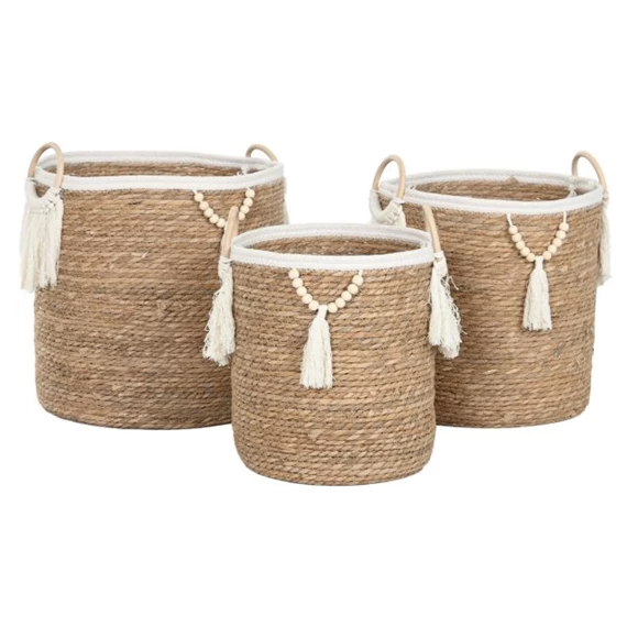 Kosár szett 38x38x41 cm S/3