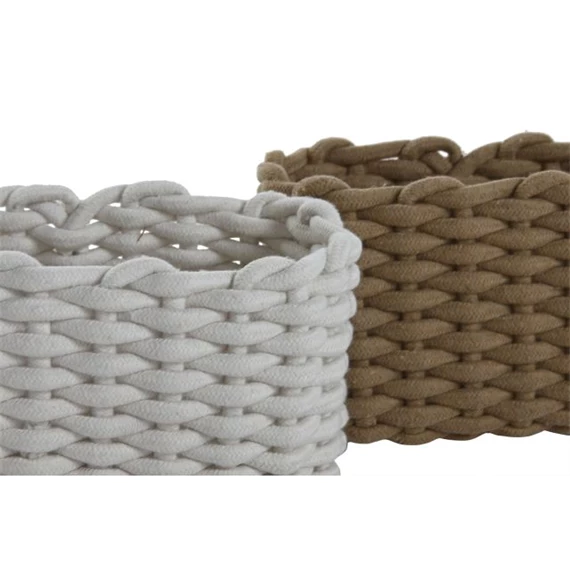 Kosár szögletes 25x15x15 cm 2 féle