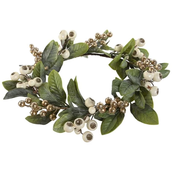 Koszorú bogyós 35x7x35 cm