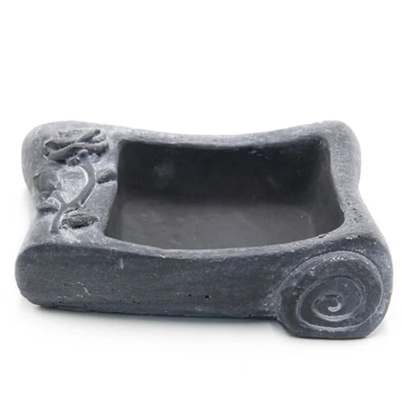 Kőtál rózsás 22x16x5,5 cm