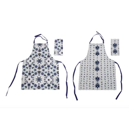 Kötény szett mozaikos 60x0,5x80 cm 2 féle S/2