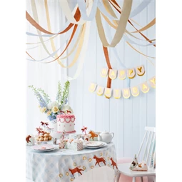 Krepp papír 5 cm/10 m, 6 darabos készlet, vegyes S/6