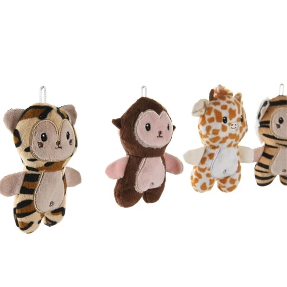 Kulcstartó állatok 6x4x10 cm 4 féle