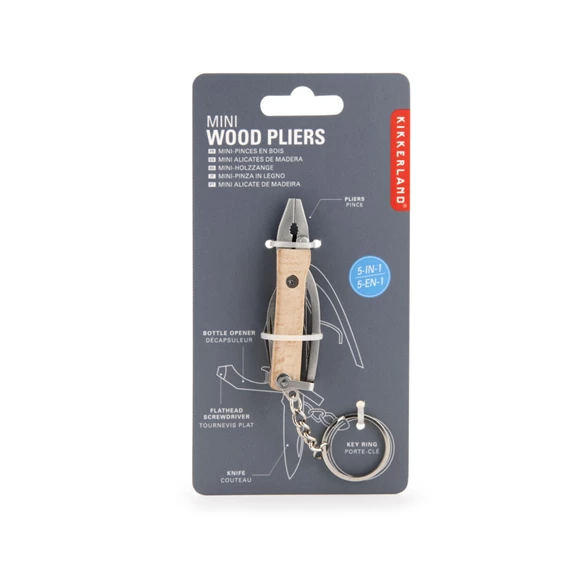 Kulcstartó, mini fogókészlet 1,72x8x15,5 cm