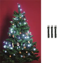 LED-es beltéri fényfüzér, 200 LED, 16 m