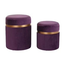 Lábtartó szett 39x39x49 cm S/2