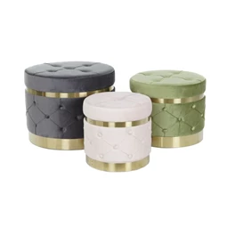 Lábtartó szett 60x60x47 cm S/3