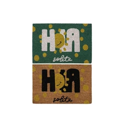 Lábtörlő "HOLA" felirattal 60x40x1,5 cm 2 féle