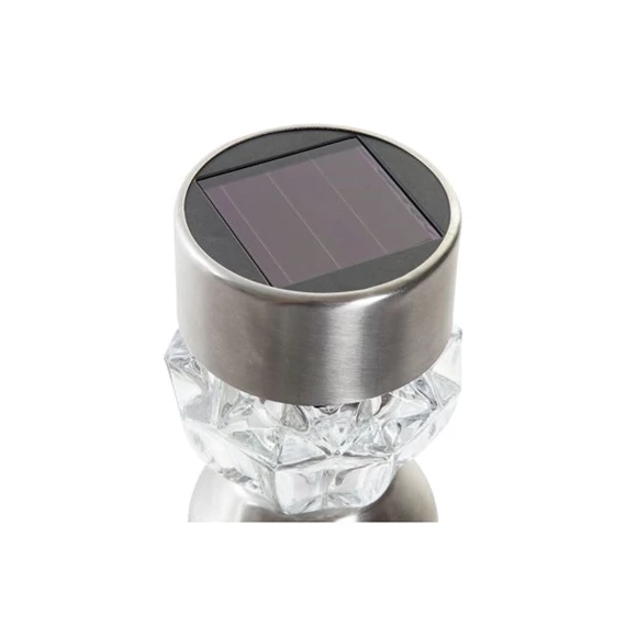 Lámpa szolár, LED-es 7x7x35 cm