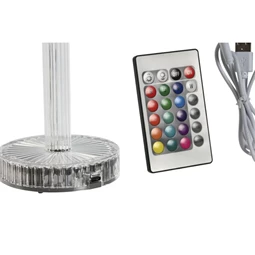 Lámpa asztali, LED-es 8,5x8,5x23,5 cm