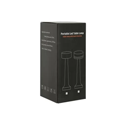 Lámpa asztali, LED-es 9x9x22 cm 2 féle