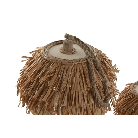 Lámpa asztali LED-es 24x24x52 cm