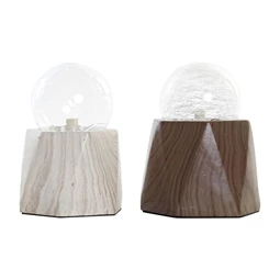 Lámpa asztali 12x12x16 cm 2 féle