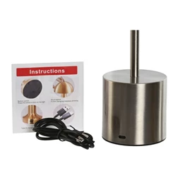 Lámpa asztali 8x8x34 cm 3 féle