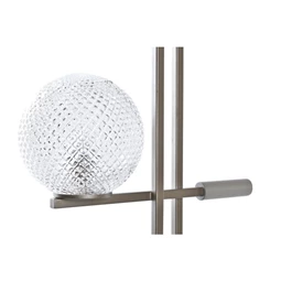 Lámpa asztali, gömb 38x16x63 cm