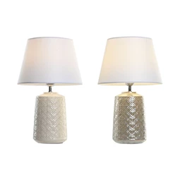 Lámpa asztali 33x33x52 cm 2 féle