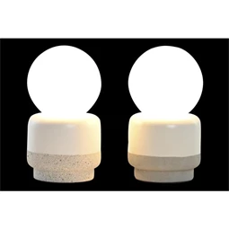 Lámpa asztali 10x10x18 cm 2 féle