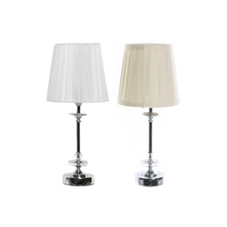 Lámpa asztali, krómozott 20x20x43 cm 2 féle