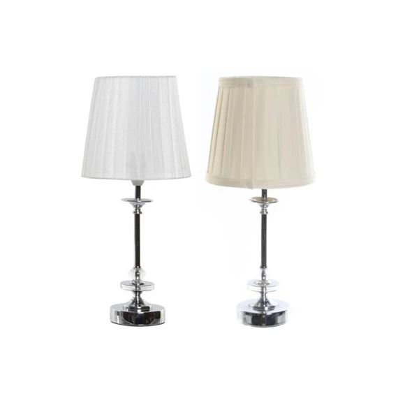 Lámpa asztali, krómozott 20x20x43 cm 2 féle