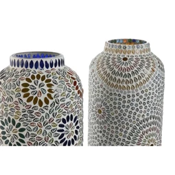 Lámpa asztali, mintás 17x17x44 cm 2 féle