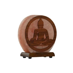 Lámpa asztali sólámpa Buddha 16x7x18 cm