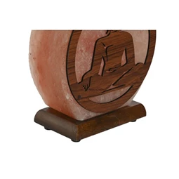 Lámpa asztali sólámpa Buddha 16x7x18 cm