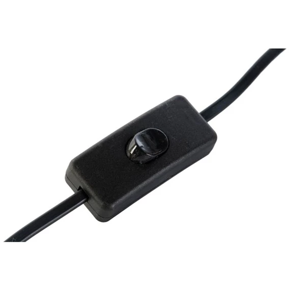 Lámpa asztali, sólámpa kő 16x16x25 cm