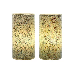 Lámpa asztali 15x15x30 cm 2 féle