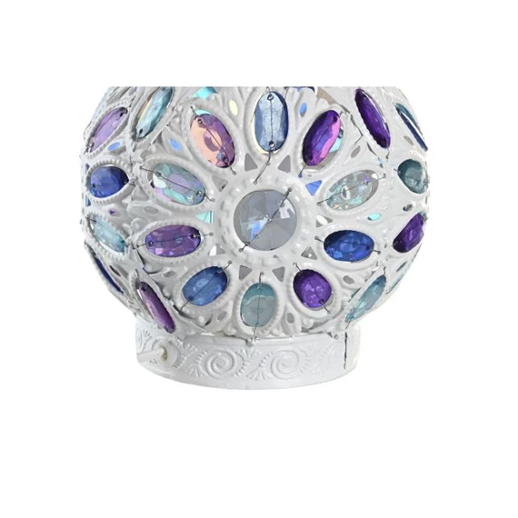 Lámpa asztali, virág 19x19x33 cm