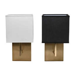 Lámpa fali 15x19x30 cm 2 féle